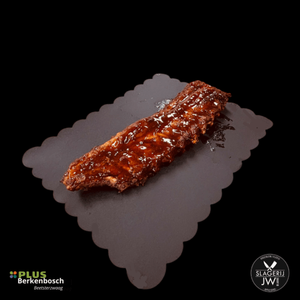 Spareribs (voorgegaard per 100 gram)