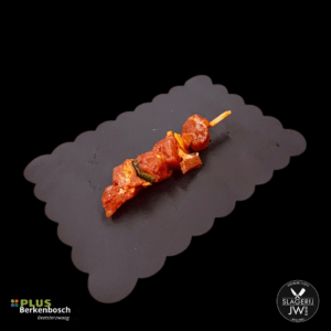 Shaslick Spies (varken met ui-paprika)
