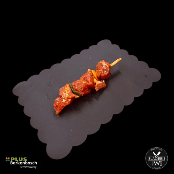 Shaslick Spies (varken met ui-paprika)