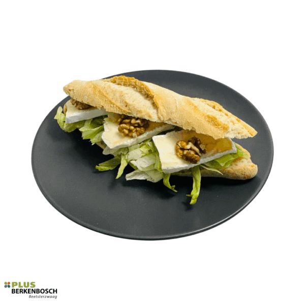 Belegd broodje brie