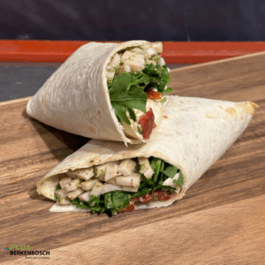 Wrap met kip pesto