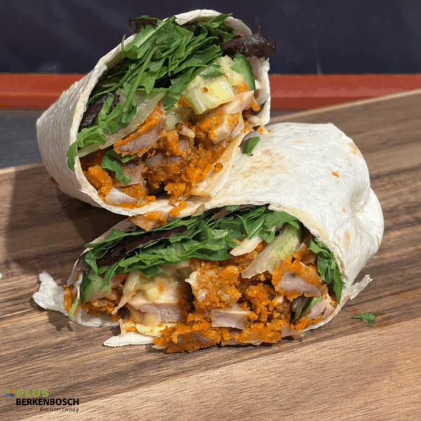 Wrap met gegrilde kip