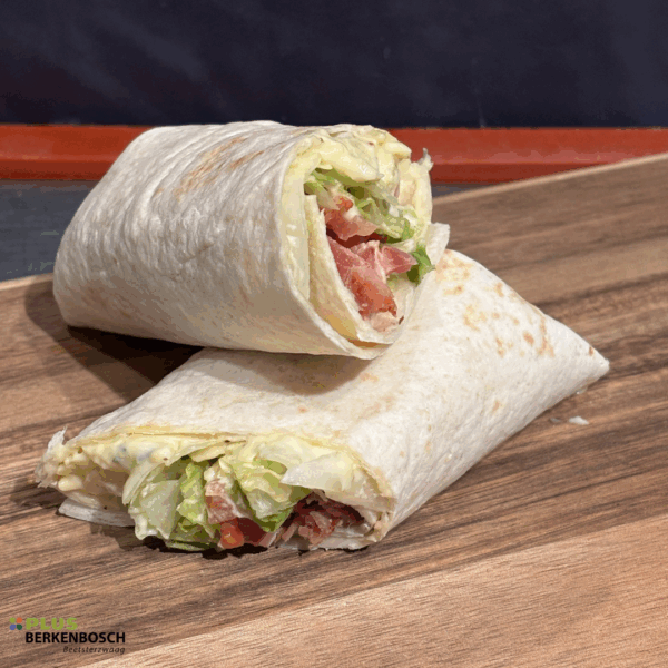 Wrap met kaas & bacon