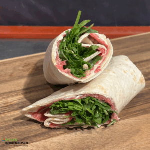 Wrap met carpaccio